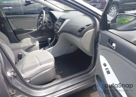 2013 Hyundai Accent Gls из США, поврежденный, VIN KMHCU4AE7DU479837